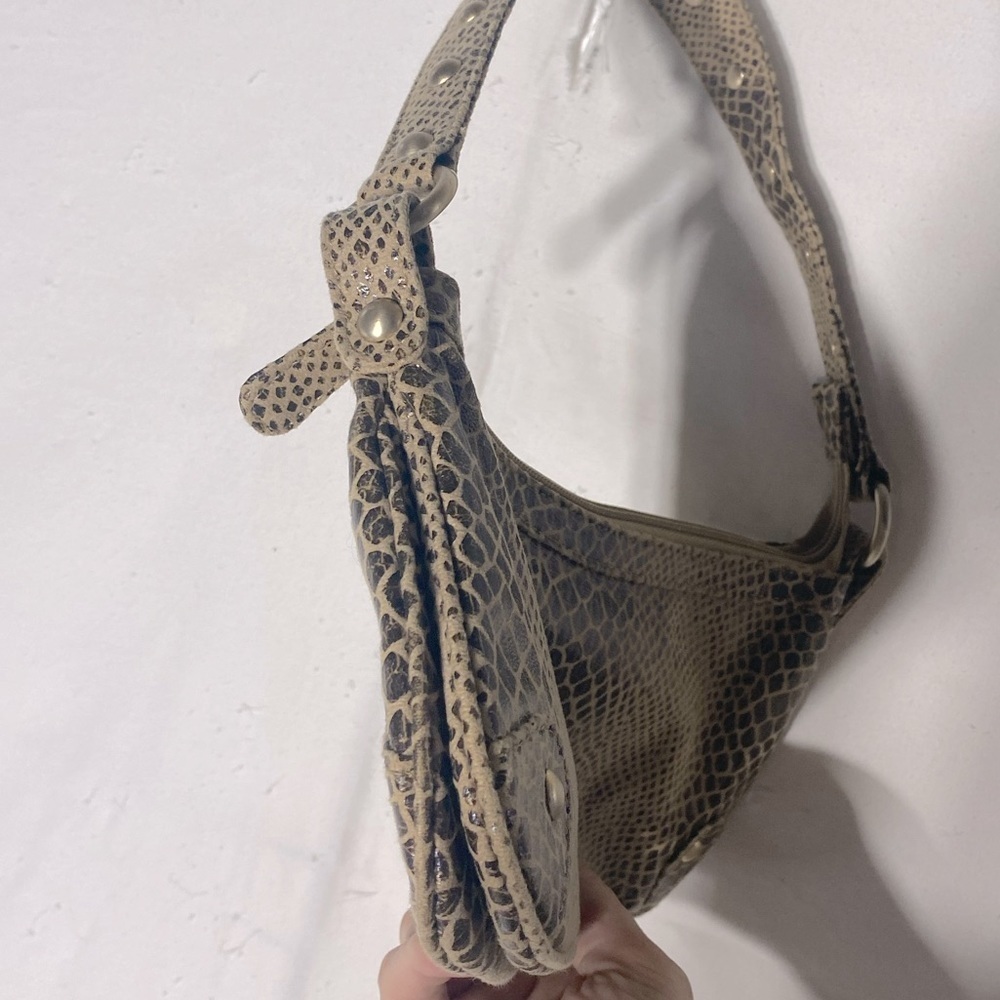 Vintage Y2K Nine West Animal Print Mini Bag Clutch Handbag - Picture 5 of 11